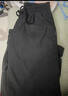 雪中飛羽絨褲女士秋冬保暖加厚時(shí)尚潮流休閑闊腿直筒長(cháng)褲 黑色 175/XL  曬單實(shí)拍圖