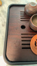 京東京造 茶盤(pán)茶托盤(pán) 千川胡桃色儲水竹木功夫茶具家用客廳簡(jiǎn)約茶盤(pán) 曬單實(shí)拍圖