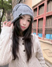 MINISO帽子女冬季騎行防寒冷帽護耳保暖毛線(xiàn)帽防風(fēng)女士堆堆帽 灰色 曬單實(shí)拍圖