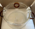 憶壺茶（YIHUTEA）高硼硅玻璃鍋家用透明煮鍋電陶爐明火耐高溫燉鍋泡面銀耳湯煲湯鍋 【升級特大號】燉鍋 16cm 2.4L 曬單實(shí)拍圖