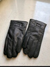 貓人男士真皮手套冬季加絨保暖防風(fēng)純羊皮手套騎車(chē)觸屏秋冬男 黑色 均碼 1雙 曬單實(shí)拍圖
