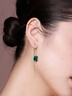 翡拉拉（fellala）綠光氣質(zhì)時(shí)尚韓國流蘇耳線(xiàn)女簡(jiǎn)約彩晶琺瑯長(cháng)款耳環(huán)禮物 商場(chǎng)同款 曬單實(shí)拍圖