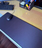 得力（deli）鼠標墊 800*300*3mm 加厚超大號電腦桌墊 精密包邊  辦公游戲鼠標墊 83002 曬單實(shí)拍圖