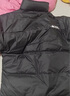 雪中飛新款百搭時(shí)尚休閑斜插式口袋男女同款短款立領(lǐng)羽絨服 黑色 L 175/92A 曬單實(shí)拍圖