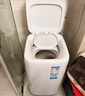 海爾（Haier）洗衣機小型全自動(dòng) 迷你嬰兒內衣洗 3KG高溫除菌超凈洗洗衣機租房一人  XQBM30-R368 曬單實(shí)拍圖