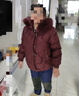 鴨鴨（YAYA）媽媽羽絨服2025年冬季新款洋氣狐貍毛領(lǐng)中老年人女裝時(shí)尚加厚外套 棕紅色 2XL /175 曬單實(shí)拍圖