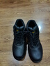 賽納中高幫勞保鞋防砸防刺穿防靜電防滑工作電焊安全鞋四季款 黑色（防砸防刺穿防靜電） 42 曬單實(shí)拍圖