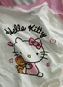 巴拉巴拉兒童睡衣套裝秋季女童家居服可外出【hellokittyIP】209325171002 曬單實(shí)拍圖