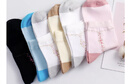 恒源祥加大碼女襪子女士純棉防臭42碼寬松大腳全棉40碼中筒襪休閑襪5雙 混色 5雙 均碼 加大【39-42】 曬單實(shí)拍圖