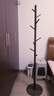 鏡月齋實(shí)木衣帽架落地掛衣架立式家用架子臥室掛包架角落收納衣服架掛架 胡桃色-圓盤(pán)款【8掛鉤】(見(jiàn)圖2) 曬單實(shí)拍圖