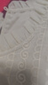 欣妃羽法式木耳邊襯衫女2025秋季新款繡花雪紡打底衫米色長(cháng)袖上衣 曬單實(shí)拍圖