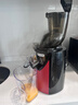 NUC韓國原裝進(jìn)口NUC原汁機榨汁機汁渣分離家商多用大口徑自動(dòng)壓榨果汁機綠汁機送年禮CC-1220 紅色 曬單實(shí)拍圖