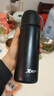 特步（XTEP）保溫杯水杯316不銹鋼男女士學(xué)生輕巧便攜茶杯子大容量京東自營(yíng)黑 曬單實(shí)拍圖