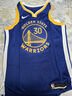 耐克勇士隊庫里夏季速干無(wú)袖運動(dòng)背心籃球服DN2005-401 勇士/庫里速干球衣（藍色） M 曬單實(shí)拍圖
