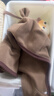 眺德高加絨加厚嬰兒帽子秋冬季寶寶圍脖一體兒童護耳帽男童套頭女童脖套 兒童披肩帽【咖色約4個(gè)月~3歲】 曬單實(shí)拍圖