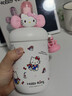 凱蒂貓HelloKitty啵啵保溫杯316不銹鋼帶吸管辦公女生日禮物水杯 凱蒂貓 560ml 曬單實(shí)拍圖