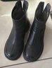 天美意女靴加絨短靴時(shí)尚切爾西靴女奶皮靴舒適女鞋 曬單實(shí)拍圖