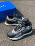 回力男鞋爆款2025新款皮面休閑運動(dòng)工作勞保潮軟底跑步老爹鞋百搭 灰黑色 42 曬單實(shí)拍圖