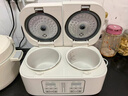 美的（Midea）【一鍋兩用】電飯煲微壓雙膽雙控電飯鍋白玉晶釜內膽家用小型2-3人米飯鍋24H智能預約多功能電煮鍋 3.2L 雙子座  雙膽獨立操控 曬單實(shí)拍圖