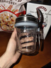 kilner隔夜燕麥杯 玻璃早餐杯 牛奶杯 密封便攜食品級 帶刻度蓋勺 350ml 曬單實(shí)拍圖
