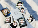 富士（FUJIFILM） Sq Link方形手機照片打印機相紙膠片膠卷 山礬白【送方形相紙20張+相冊+收納包】 官方標配 曬單實(shí)拍圖