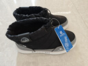 回力男鞋冬季新款雪地靴百搭面包鞋加厚保暖棉鞋男 172N 黑灰 43 曬單實(shí)拍圖