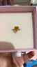 XUPING旭平首飾合金心型爆閃戒指 女生日常送送新年禮物X001123009 戒指【不可調節】 7# 曬單實(shí)拍圖