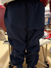 真維斯（Jeanswest）男童加厚褲子2026新款加絨一體絨男大童秋冬防風(fēng)兒童一條過(guò)冬長(cháng)褲 【防風(fēng)防潑水御寒加絨長(cháng)褲2件】黑色+藏青 140 【推薦體重56-68斤】 曬單實(shí)拍圖