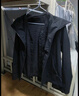 蕉下（beneunder）外套女氫絨三合一高暖防風(fēng)雨保暖軟殼戶(hù)外ST017漫暮黑XL 曬單實(shí)拍圖
