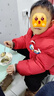 巴拉巴拉童裝兒童羽絨服男童女童2025新款春裝拜年服紅色國風(fēng)寶寶外套加厚 曬單實(shí)拍圖