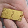 賽菲爾（Sunfeel）足金9999黃金無(wú)事牌10g實(shí)心古法純金收藏送禮投資金條JTYA00081 10g 曬單實(shí)拍圖