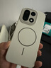 世詠適用一加15手機殼 1+15保護套膚感強磁吸充電全包超薄磨砂硬殼防摔高級男女款 巖白色 曬單實(shí)拍圖