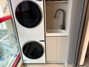 美的（Midea）清風(fēng)明月2.0洗烘塔 滾筒洗衣機全自動(dòng)10KG 帶烘干洗烘一體 熱泵 MGH20A-W+AIR 以舊換新 國家補貼  曬單實(shí)拍圖
