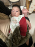 婧麒（JOYNCLEON）寶寶馬甲嬰兒秋冬夾棉背心兒童坎肩男童小馬夾新生兒 Jwc200698 曬單實(shí)拍圖