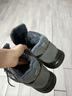 南木熊勞保鞋男加絨保暖高幫棉鞋秋冬防砸防刺穿軟底耐磨防滑工作鞋 黑灰色加絨 42 曬單實(shí)拍圖