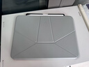 moft適用蘋(píng)果ipad air7保護套ipad pro保護套磁吸支架雙面夾通用mini7/6桌面增高支架平板支架帶筆槽 巖石灰 iPad Pro M4/M5【11英寸】 曬單實(shí)拍圖