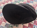 吉米葉子2025韓版新款氣質(zhì)鴨舌時(shí)尚簡(jiǎn)約拼接帽子女秋冬保暖防風(fēng)盆帽貝雷帽 黑色 曬單實(shí)拍圖