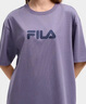 FILA 多彩涼感純棉T恤|斐樂(lè )官方情侶款針織短袖2026春新款時(shí)尚休閑T恤 鐵線(xiàn)蓮紫色-PU XS 160/84A/XS 曬單實(shí)拍圖