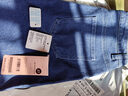 佐丹奴復古直筒牛仔褲女春季新款重磅洗水高腰拉鏈牛仔褲05415683 曬單實(shí)拍圖