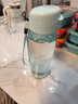 特百惠（Tupperware）樂(lè )活750ML塑料杯夏季男女學(xué)生運動(dòng)水杯子大容量便攜雙飲馬卡藍 曬單實(shí)拍圖
