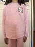 Hello Kitty女童保暖內衣套裝加絨厚兒童夾棉秋衣秋褲套裝 55501粉色 140  曬單實(shí)拍圖