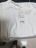 全棉時(shí)代新品T恤【高配精梳棉親膚柔軟不易靜電】正肩顯瘦針織女士T恤 曬單實(shí)拍圖