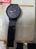 鋒上手表男士初高中學(xué)生考試用防水夜光鋼帶石英腕表商務(wù)生日新年禮物 超薄手表【069黑網(wǎng)帶黑面】 曬單實(shí)拍圖