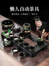 原和功夫茶具套裝家用整套茶盤(pán)辦公會(huì )客現代簡(jiǎn)約茶臺茶托泡茶套裝 曬單實(shí)拍圖