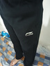 李寧（LI-NING）運動(dòng)褲加絨加厚男直筒冬季寬松休閑百搭衛褲舒適平口運動(dòng)褲子男 曬單實(shí)拍圖