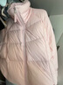 太平鳥(niǎo)女裝羽絨服【泡芙系列】防潑水立領(lǐng)防風(fēng)女短款外套 粉色 M 曬單實(shí)拍圖