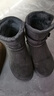 灰色厚底毛毛雪地靴女增高時(shí)尚2026新款冬季加絨兩穿博肯棉鞋35碼 灰色 36 曬單實(shí)拍圖