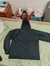 馬登工裝美式復古連帽羽絨服男秋冬加厚保暖外套90白鴨絨男士防寒衣服 深灰色 【羽絨服男款/冬季外套男/2025最新款】 L （140-155斤） 曬單實(shí)拍圖