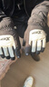 特步保暖手套冬季騎行男女士防凍防風(fēng)電動(dòng)摩托車(chē)防水防寒滑雪手套 曬單實(shí)拍圖