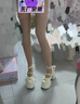 心楠高跟鞋甜美日系JK洛麗塔鞋圓頭2026可愛(ài)少女Lolita鞋防水臺瑪麗珍 白色【37碼】 曬單實(shí)拍圖